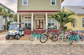 Upscale Getaway with Pool and Golf Cart
